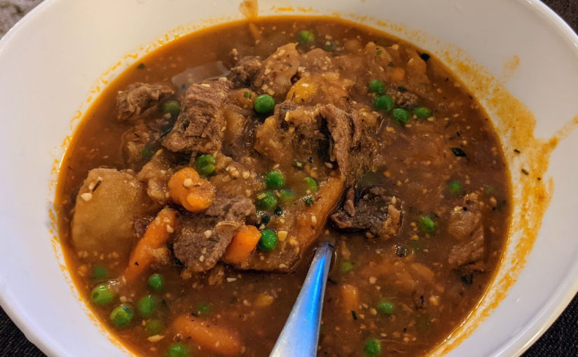 Beef Stew in a Pressure Cooker Recipe