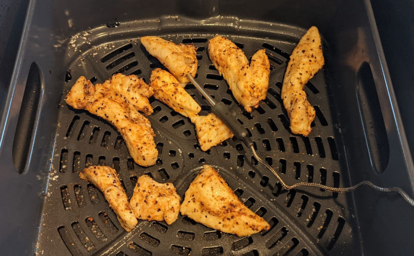 Air-Fried Chicken Breast Strips