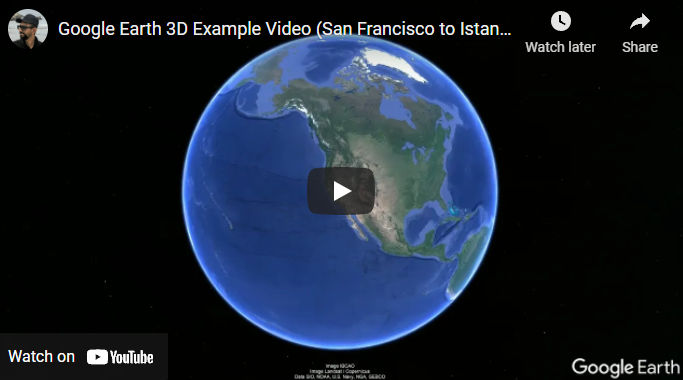 Make a Video Tour Using Google Earth Pro