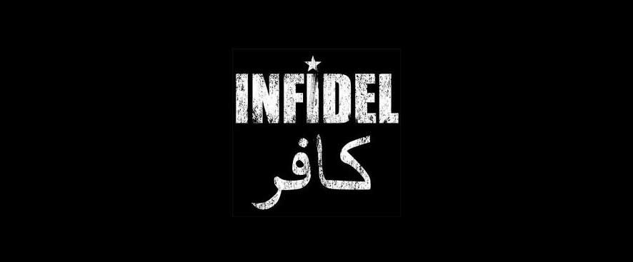 American Infidel Flag Decal