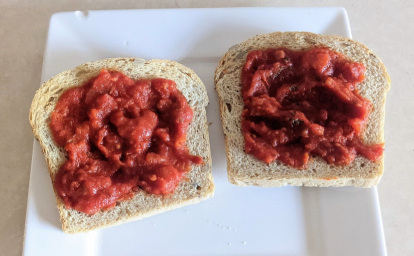 Pasta with Keto Bread: Quick, Low-Calorie Stomach Filler