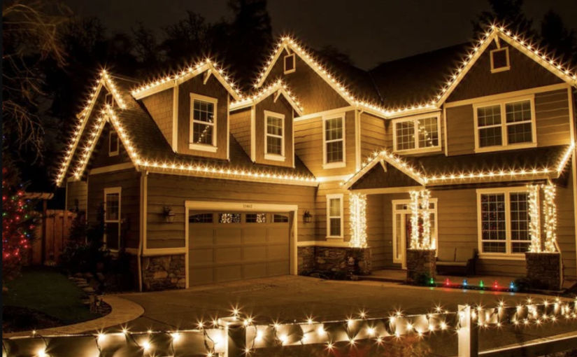 Easily and Securely Fasten String Lights to Your House