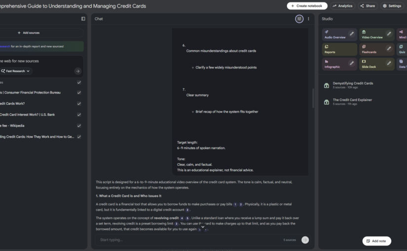 Create Overview Videos in 5 Minutes on Any Topic Using AI and NotebookLM