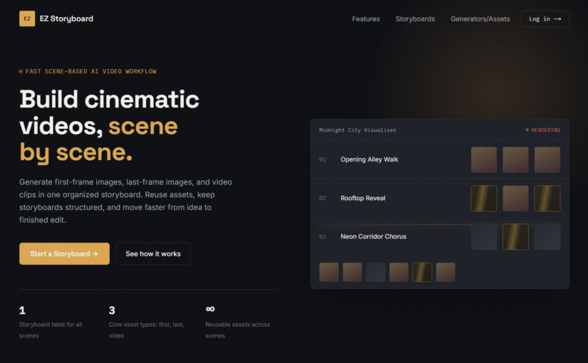Introducing EZ Storyboard: The Tool I Wish I Had Before Making AI Music Videos