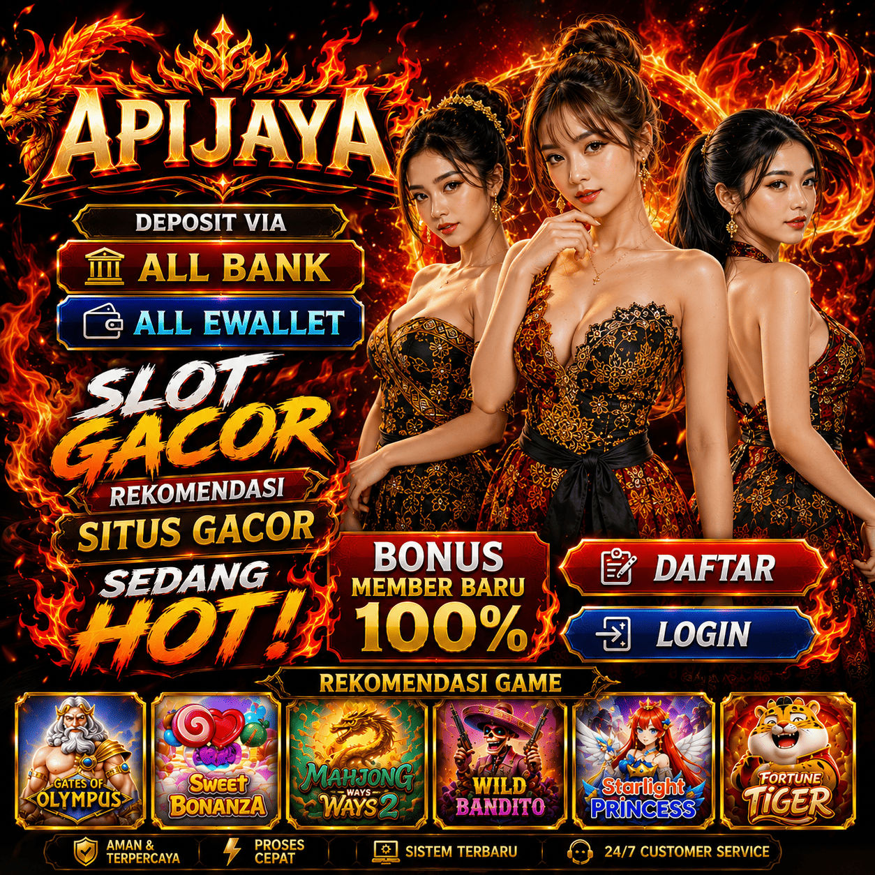 APIJAYA: APK Slot Terbaru dengan Tampilan Simpel dan Game Lengkap