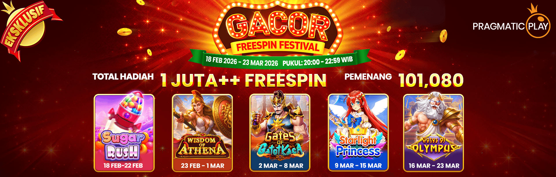 MICROGAMING - PERAYAAN BERKAH KEEMASAN