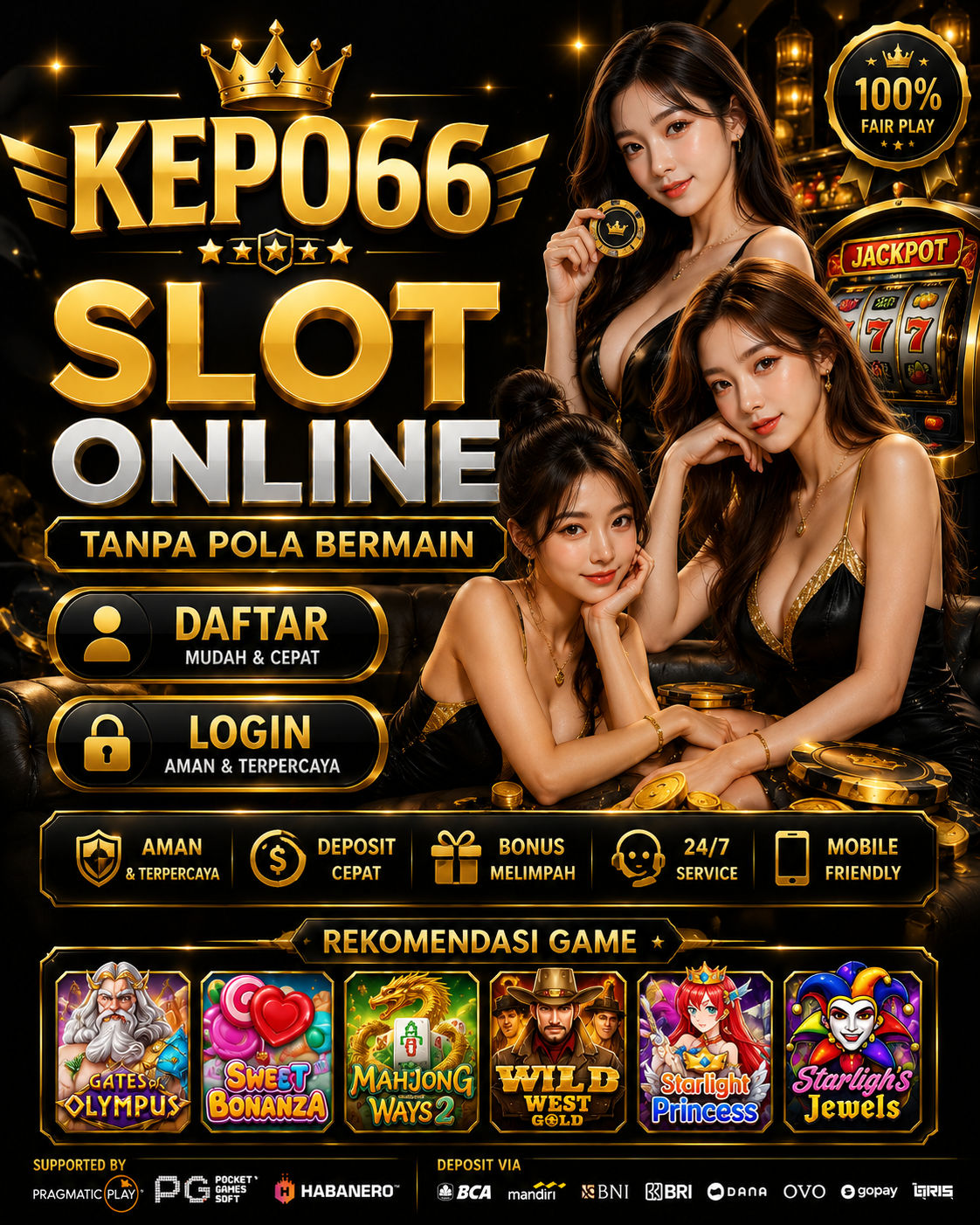 KEPO66 | Jelajahi Situs Slot Online Mudah Menang Tanpa Harus Pola Bermain