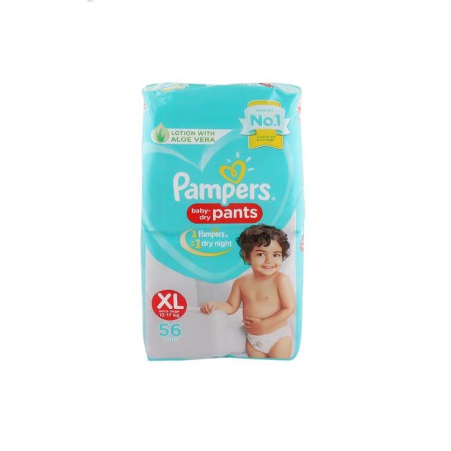 Buy Pampers Baby Dry Pants, X-Large, 2 Count [Pack of 8] - Online at Low  Prices in India - Amazon.in