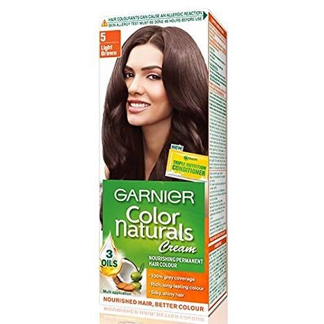 Garnier Hair Colouring Crème 100 Grey Coverage Softening and Increased  Shine Black Naturals 30 Brown Black 20g  20ml  Amazonin Beauty