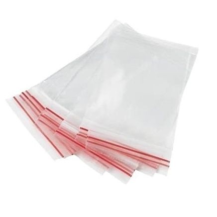 Transparent Plastic Zip Lock Pouch Bag