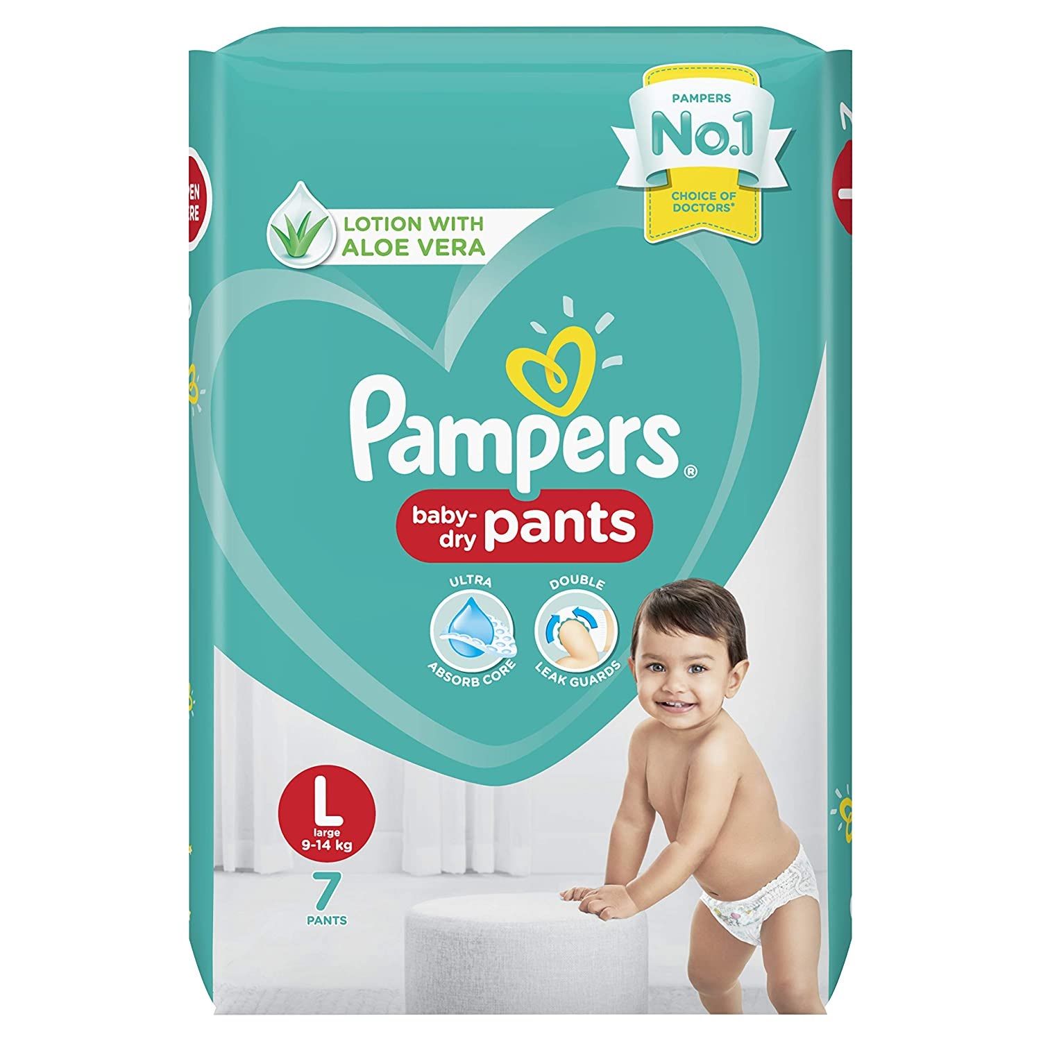 Buy Pampers Diaper Pants Medium 76 Units Online - Lulu Hypermarket India