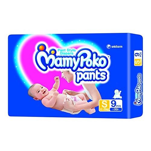 Mamy Poko Pant Style Small Size Diapers (62 Count)