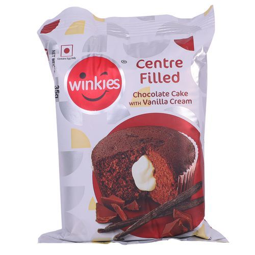 Winkies Centre Filled Chocolate Cake With Vanilla Cream 35G - Souq Al Buhair