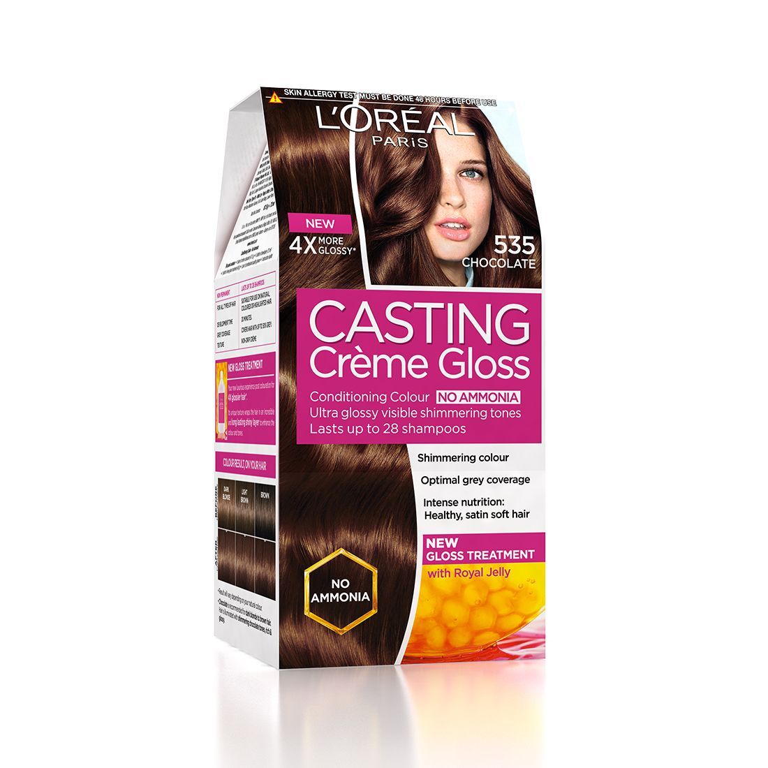 Buy Loreal Paris Excellence Creme Hair Color 425 Aishwaryas BrownColor  Protect Shampoo 1925ml Online at Best Price of Rs 770  bigbasket