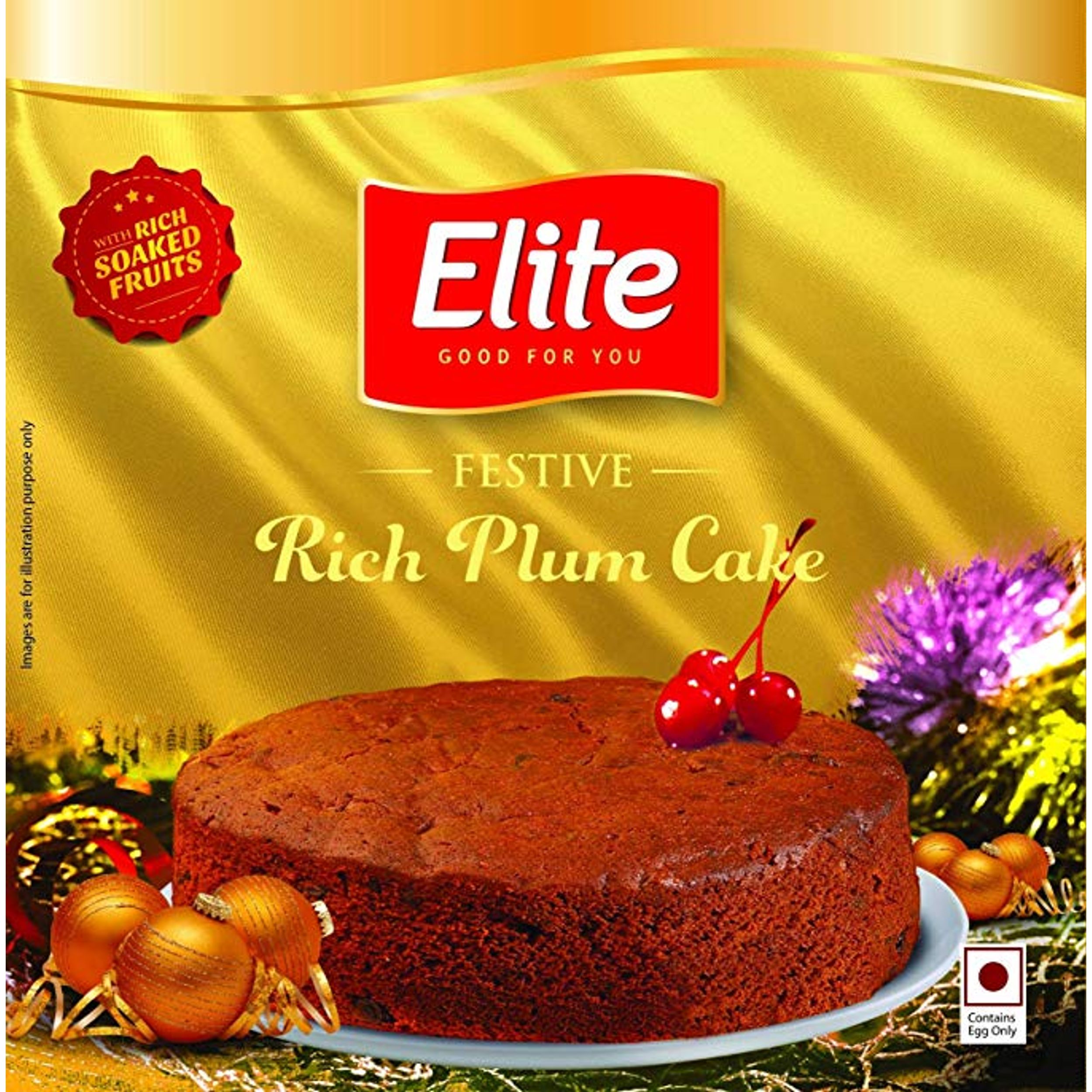 Elite Cake in Kerala; ornately decorated 6 Flavor Choco Vanilla Orange Plum  Cherry Nuts - Arad Branding