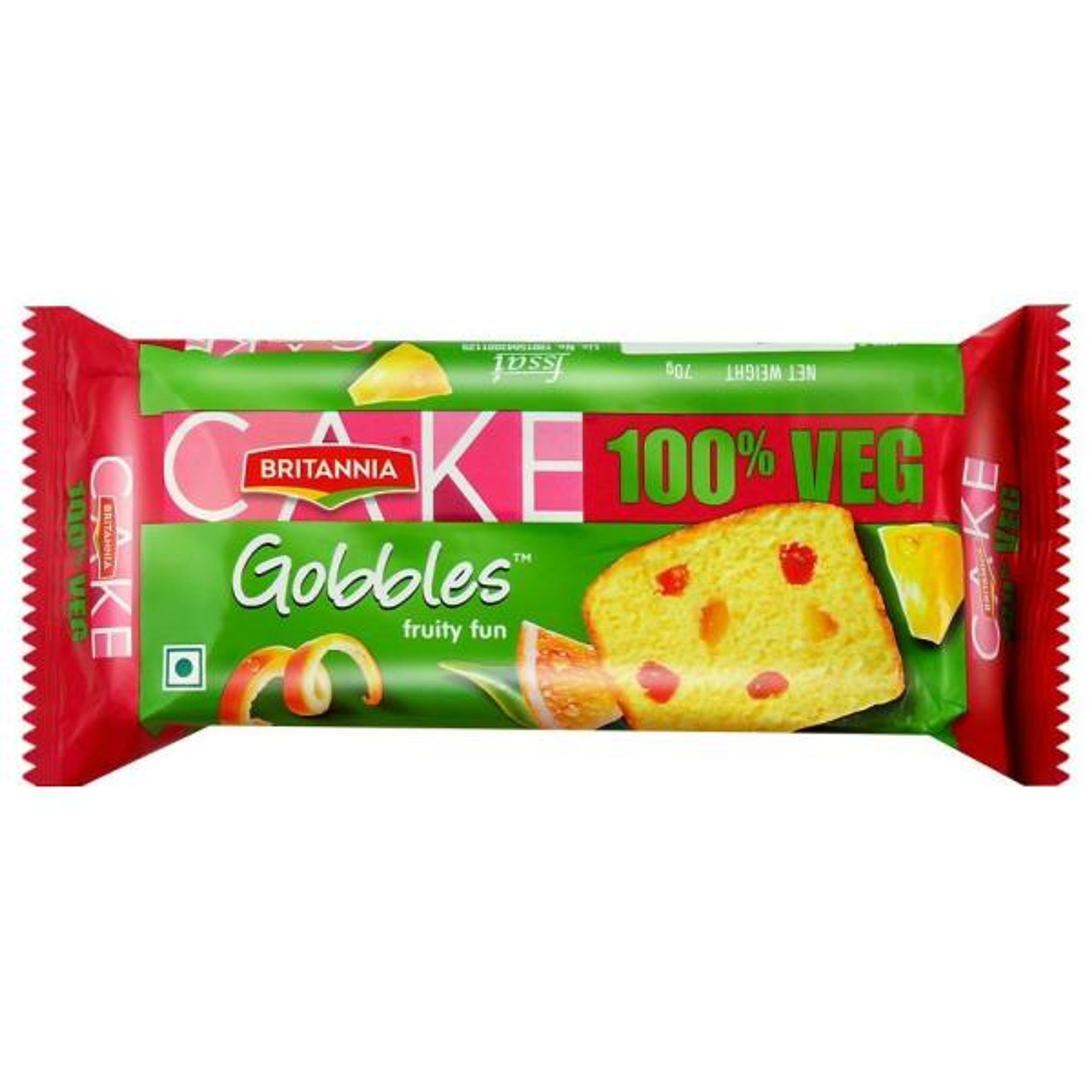 Britannia Gobbles Egg Less Fruit Cake 9.7oz (275g) - (Pack of 1) -  Walmart.com