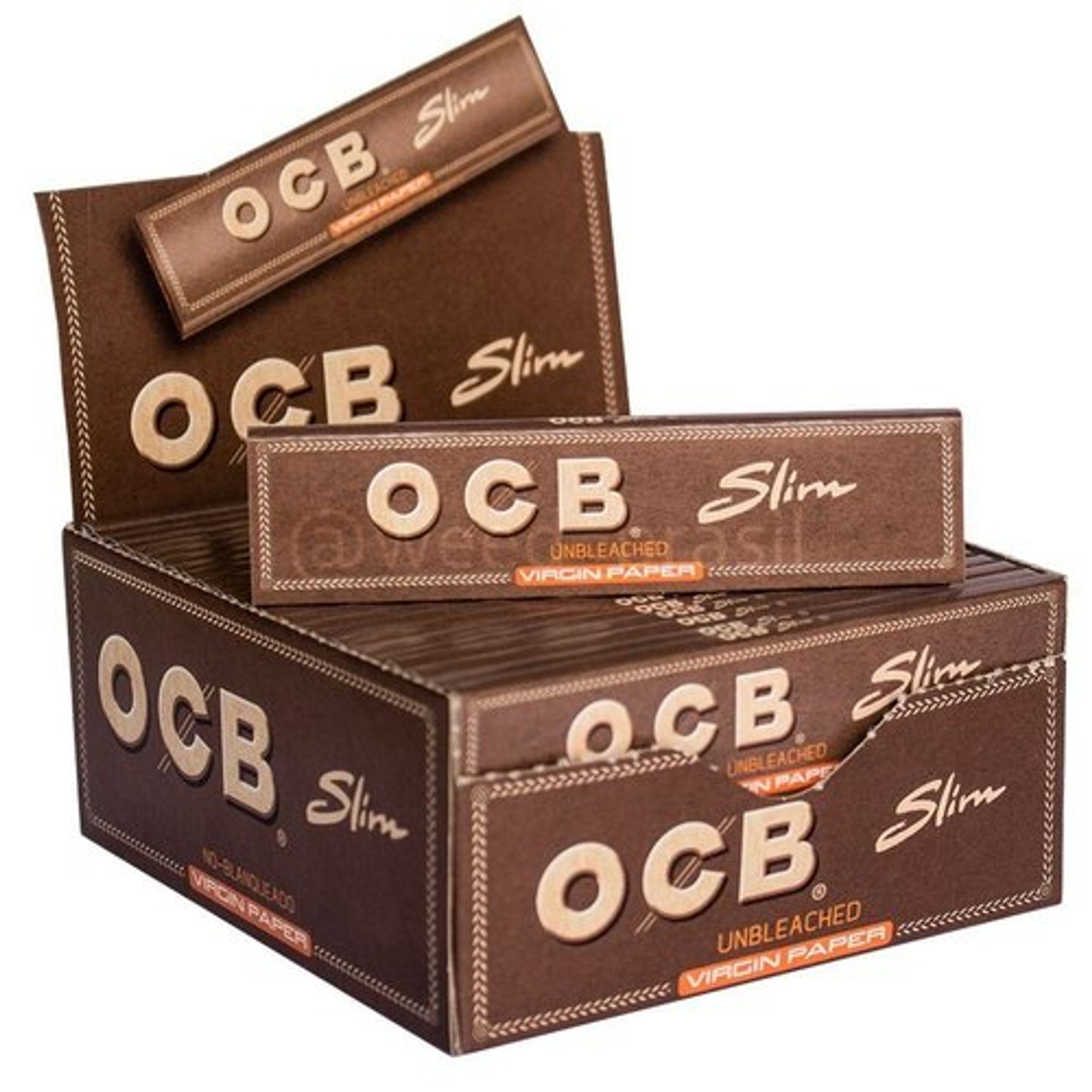 Carton OCB Brown (50 unités) - Emballage Moula
