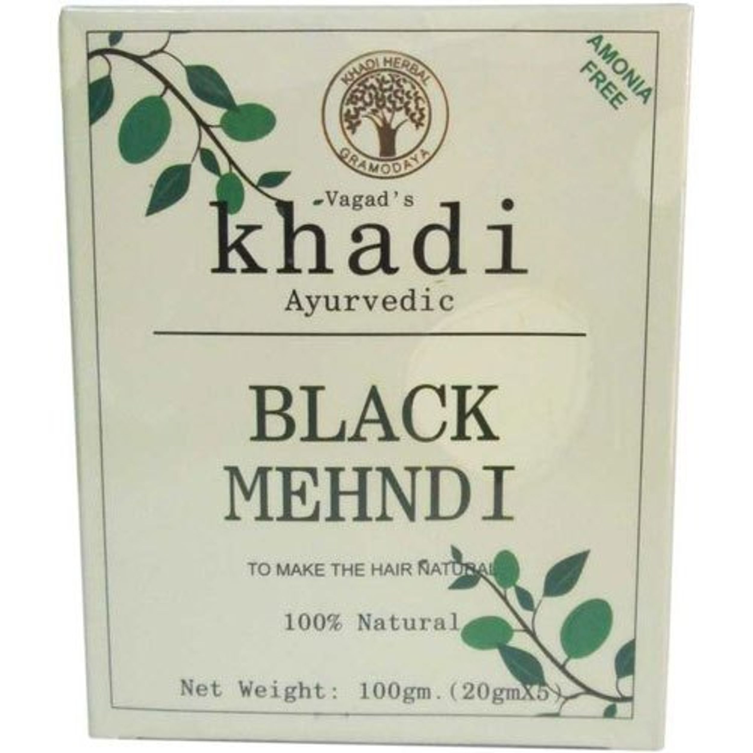 Black Hair Dye Ayurvedic Herbal Henna Mehandi Bhavnagar