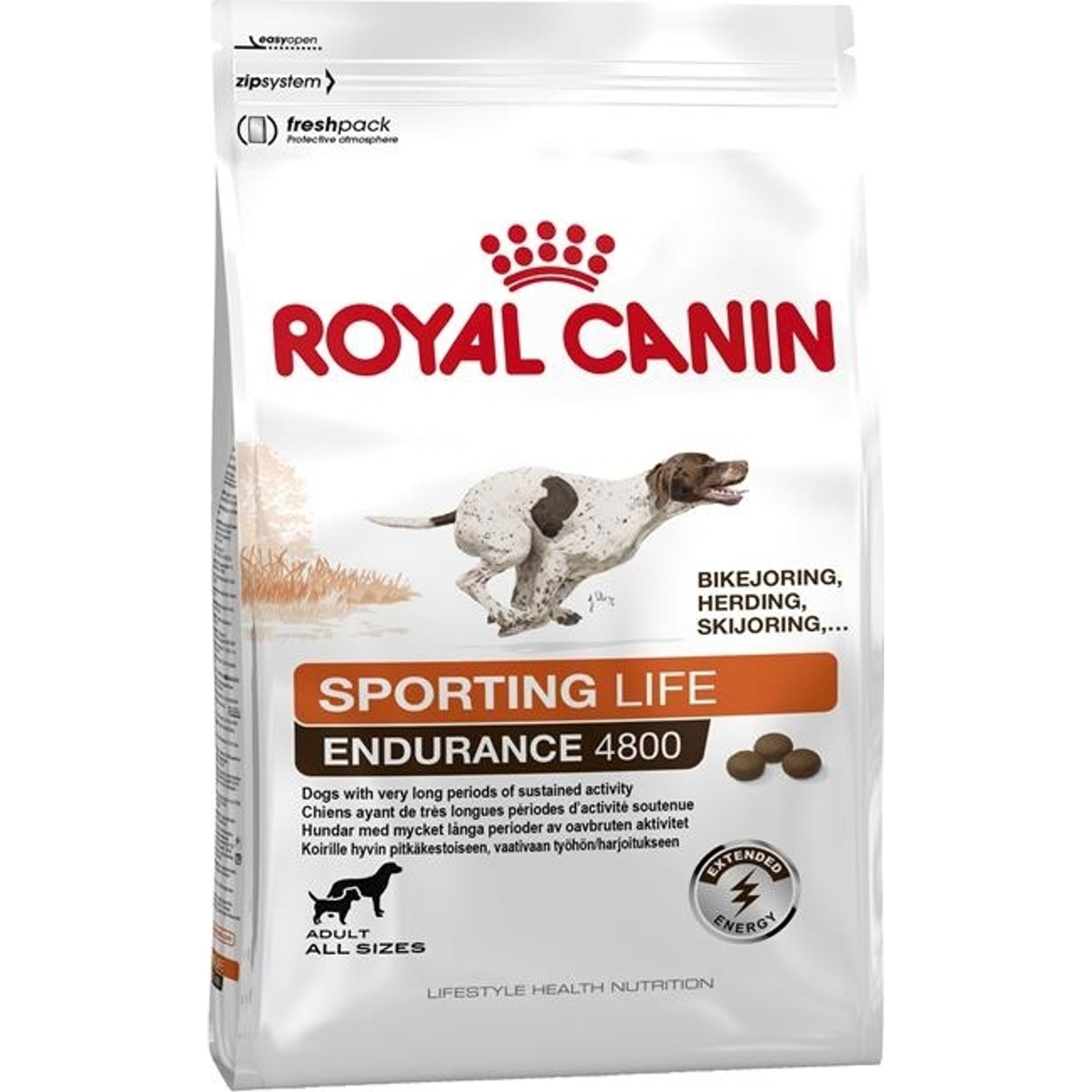 Kristendom Kvinde omfatte Royal Canin Sporting Life Endurance 4800