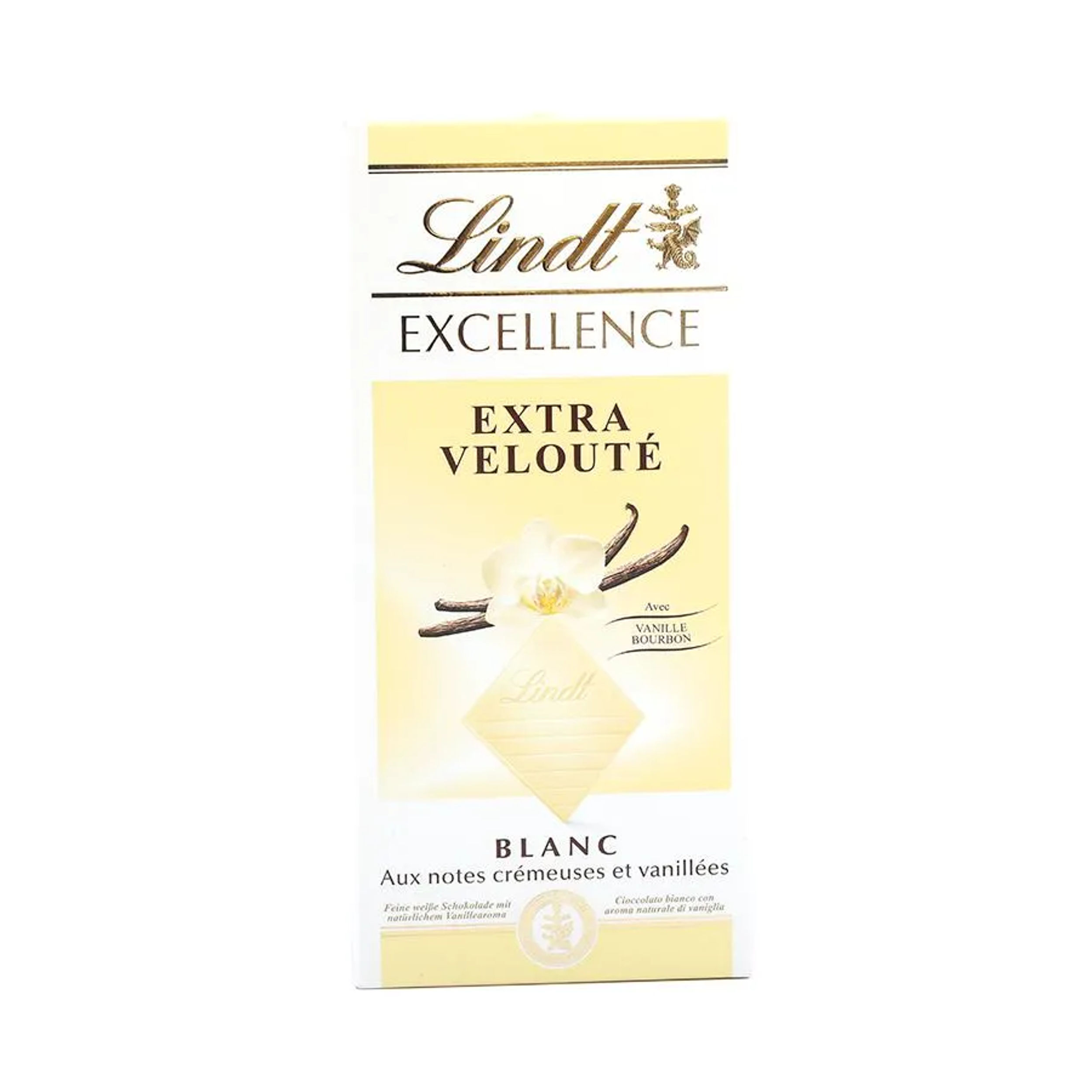 Excellence extra velouté chocolat blanc 100 g Lindt