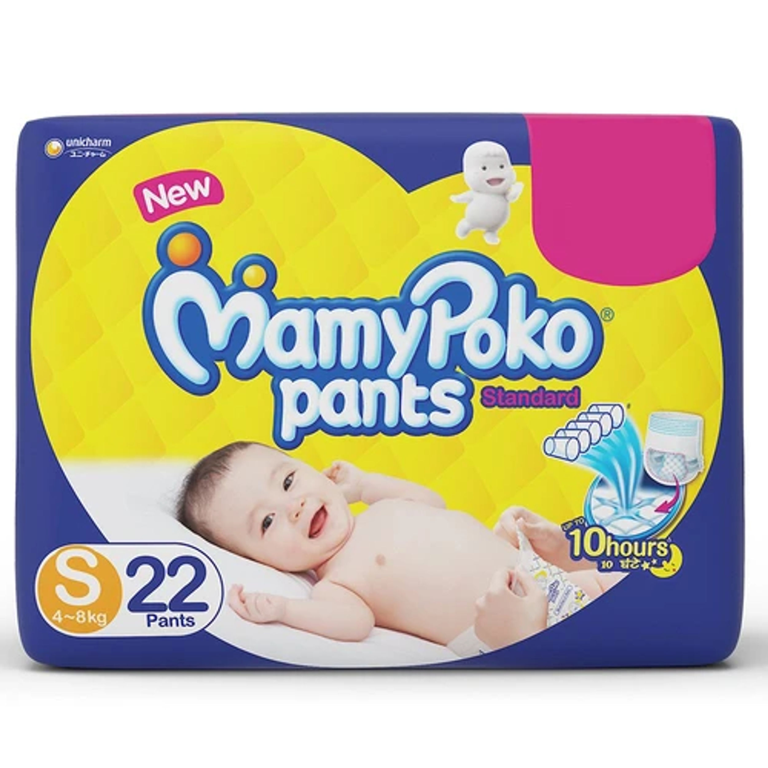 MamyPoko Pants Extra Absorb Diaper  Large Size Pack of 10 Diapers L10