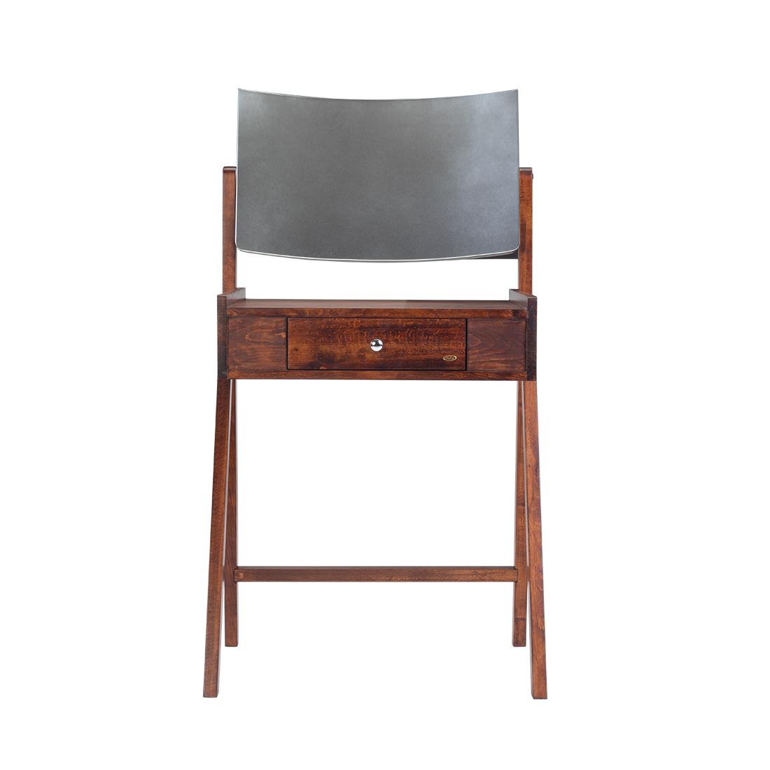 Buy Leeds Solid Wood Brown Dressing Table With Storage At Durian