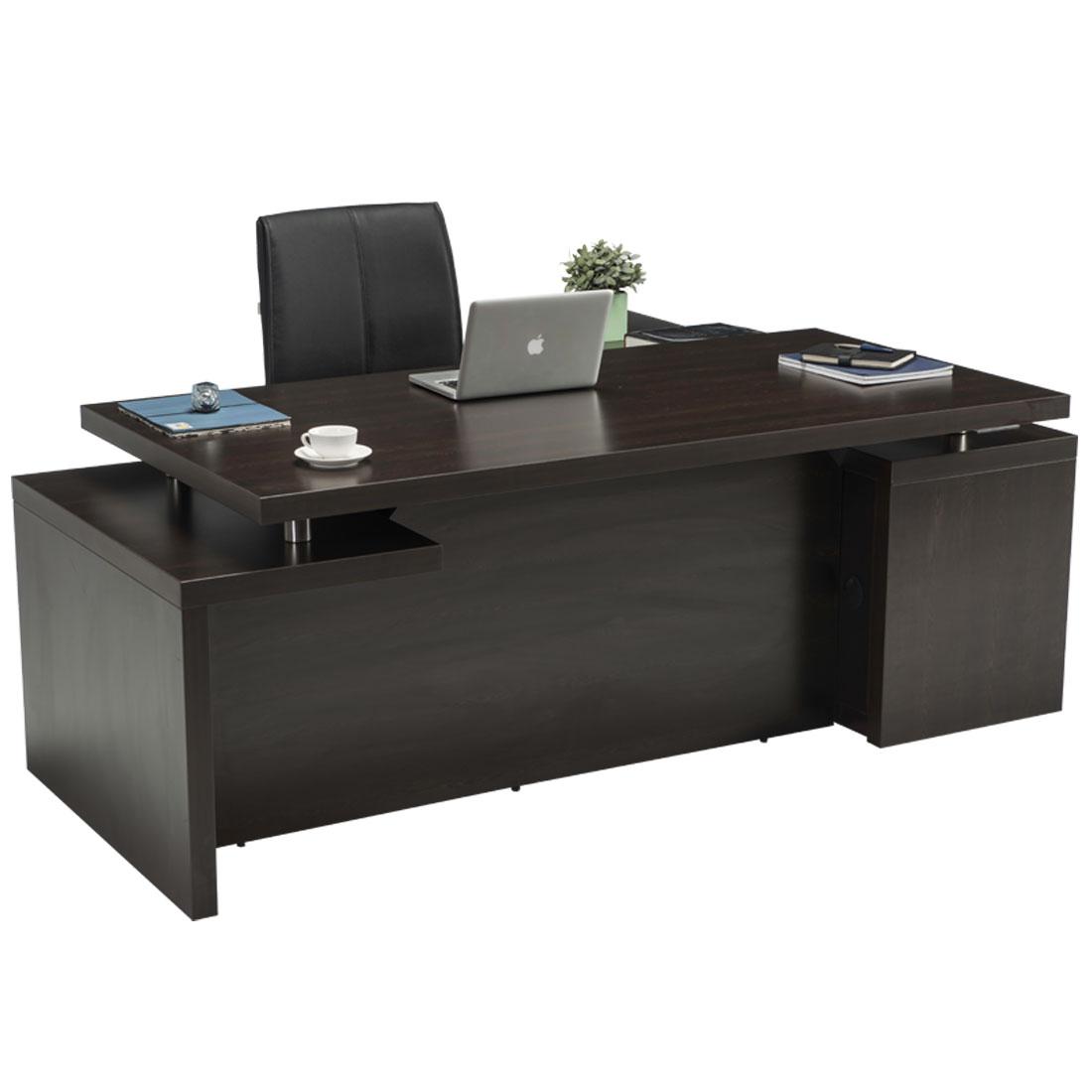 Buy Brown Director's Desk Online At Durian