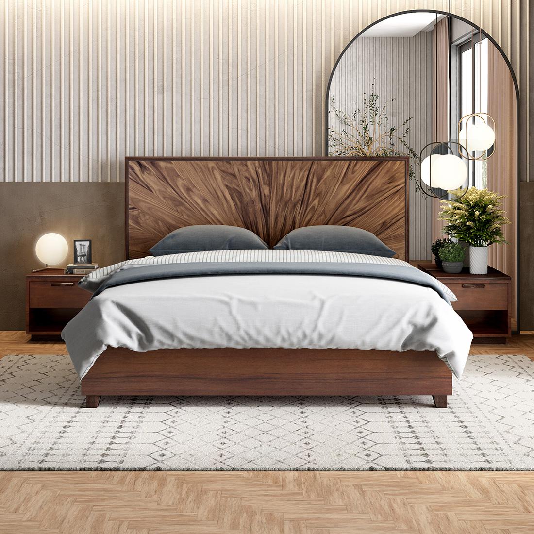 Engineered wood 2024 bed online