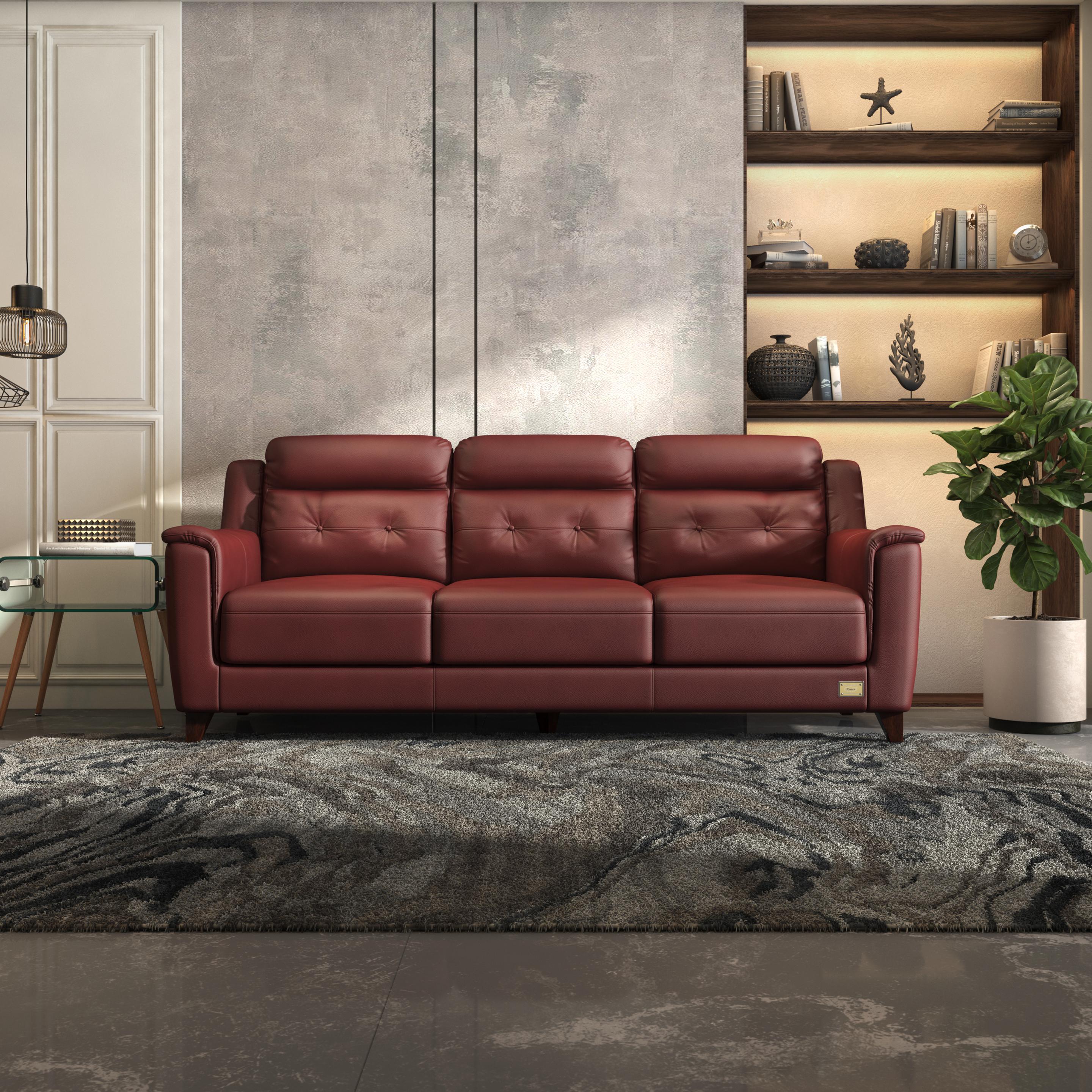 Durian leather sofa set cheap price