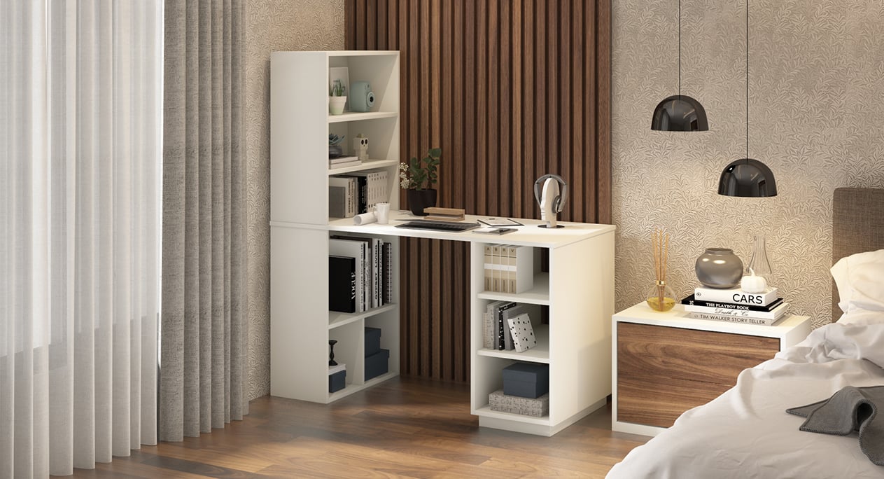 7 Space-Saving Study Table Ideas for Small Rooms - Durian Blog