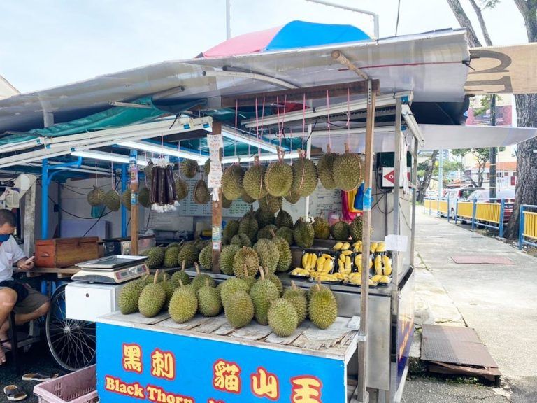 Ah Teik Durian Stall Lorong Susu 阿德榴莲牛奶巷