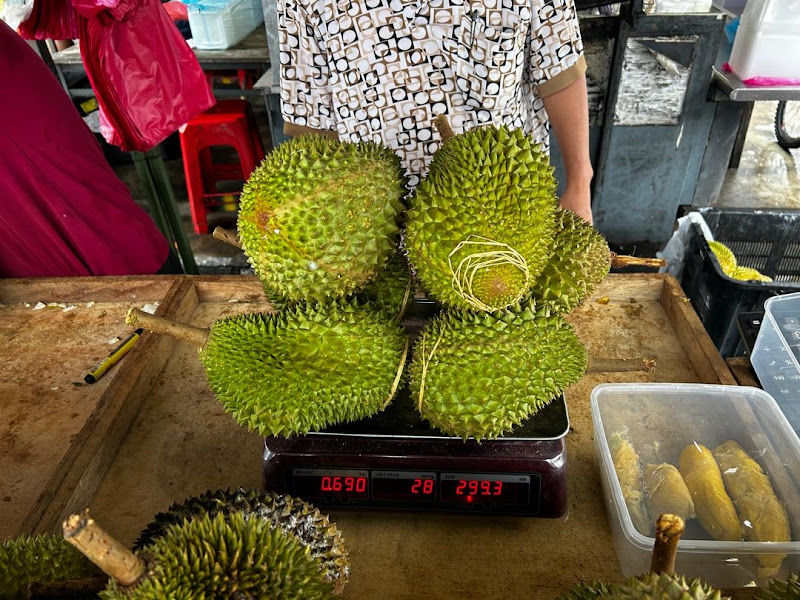 Durian Stall@Lrg Amarasegara, Jln Besar pandamaran