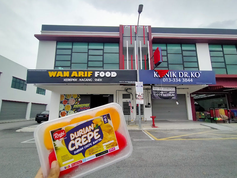 Durian crepe Rabi Mersing