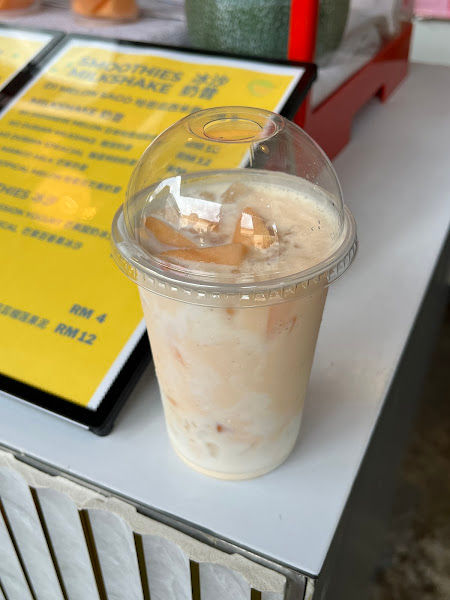 Dudu Melon Dessert ( Durian & Japanese Melon)