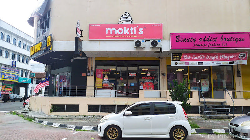 Mokti's Taiping (ice cream Gula Apong Sarawak)