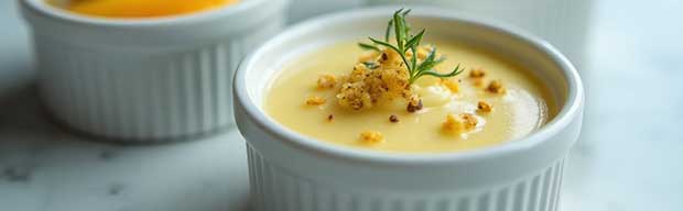 Durian Panna Cotta (Vegan)