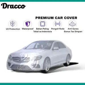 Sarung mobil Transparan mercedes benz tebal waterproof premium car cover
