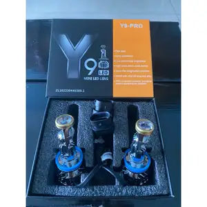 2Pcs Mini Foglamp Projector Y9 pro H11 Ayla Agya Inova Calya Sigra