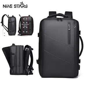 Nine stars traveling tas ransel pria kapasitas besar tas multi fungsi traveling tahan air
