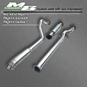 Centerpipe bolt on pajero exceed pajero sport pajero dakar all new pajero
