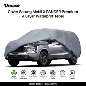 Sarung Mobil Xpander Premium 5 Layer Waterproof Tebal Anti UV Cover Mobil + Tas Simpan