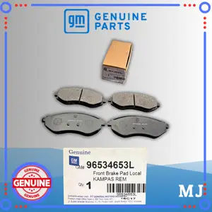 ORIGINAL GM Kampas Rem Depan Front Brake Pads CHEVROLET AVEO BANGOR LOVA KALOS SPARK 1.2 96534653L