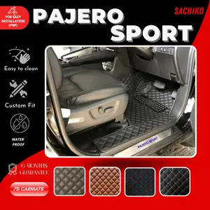 SACHIKO Karpet Mobil Elite 7D Pajero Sport Dakar 2008-2025 Fullset