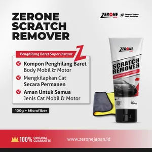 Penghilang Baret Body Mobil Motor Scratch Remover 100 gr Zerone Japan