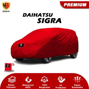 Hogo Cover Mobil Daihatsu Sigra Bahan Polyester Premium