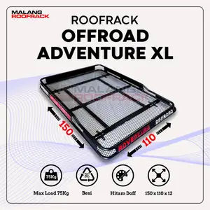 Rak Atas Mobil Cargo Rak Mobil Roof Rack Khusus Buat Mobil All New Pajero Fortuner Rush Terios Offroad Adventure