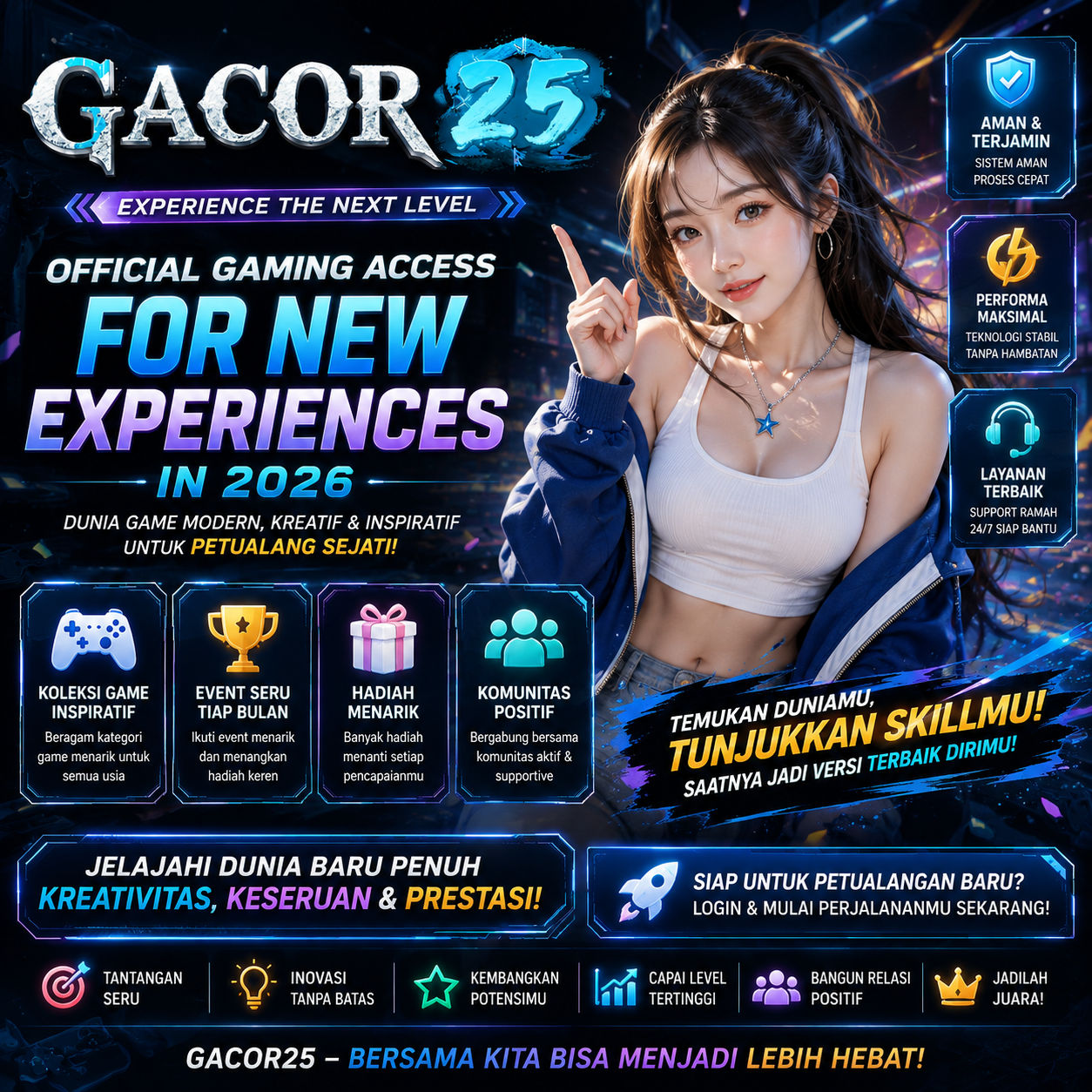 GACOR25 ⋆ Official Gaming Access For New Experiences In 2026