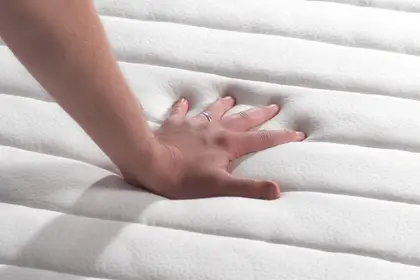 4ft Small Double Pocket 800 Spring & Visco Elastic Memory Foam Balance Mattress thumbnail 6