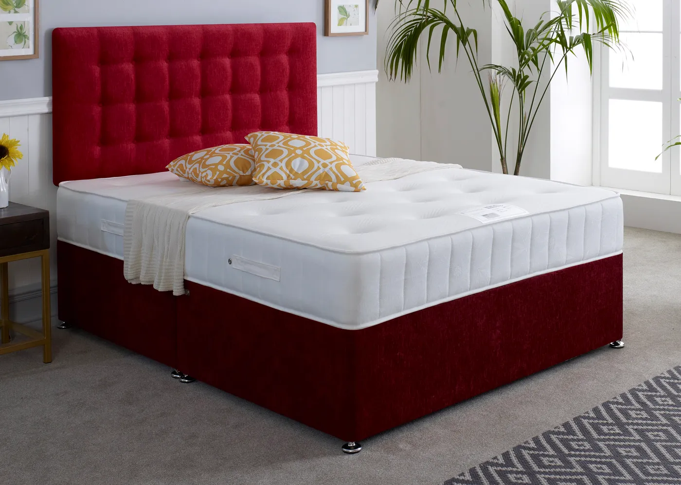 3ft Single Size Orthopaedic Visco Elastic Memory Foam Bed