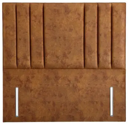 3ft Single Floorstanding Endstripe Fabric Upholstered Headboard thumbnail 2